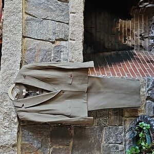 Talbots size 14 sage green 2 piece suit